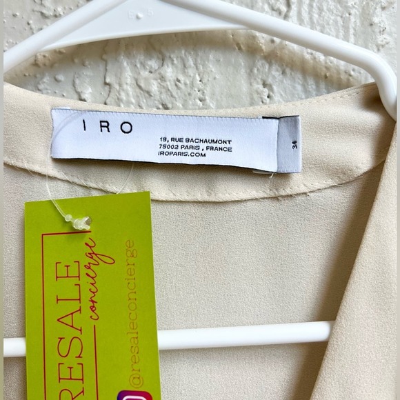 IRO Paris Caspian cream jumpsuit FR 34 / US 2 - Picture 10 of 14